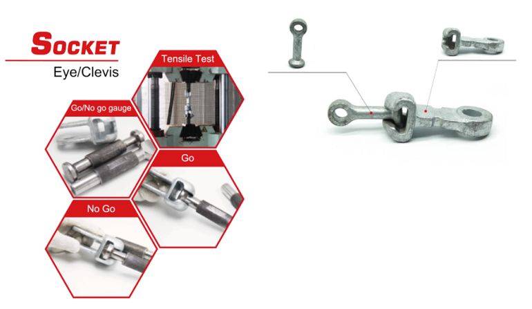 Socket eye/clevis